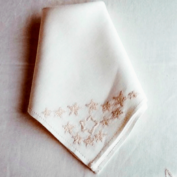 Siwa Creations - Hand embroidered linen tablecloth