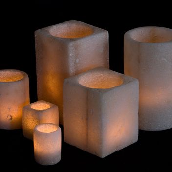 Siwa Creations - Candleholder Salt Square