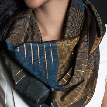Noura Mossallem infinity shawl