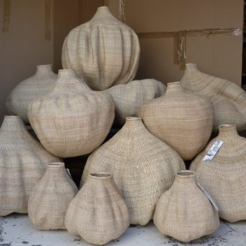 Bulawayo garlic gourd basket