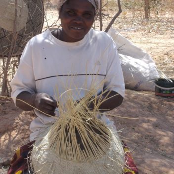 Bulawayo garlic gourd basket