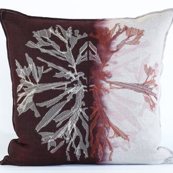 Nitiphyllum Cushion - Embroidered