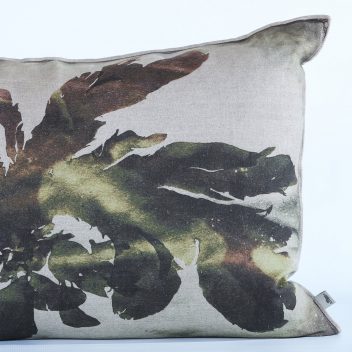 Nitiphyllum Green Cushion - Printed