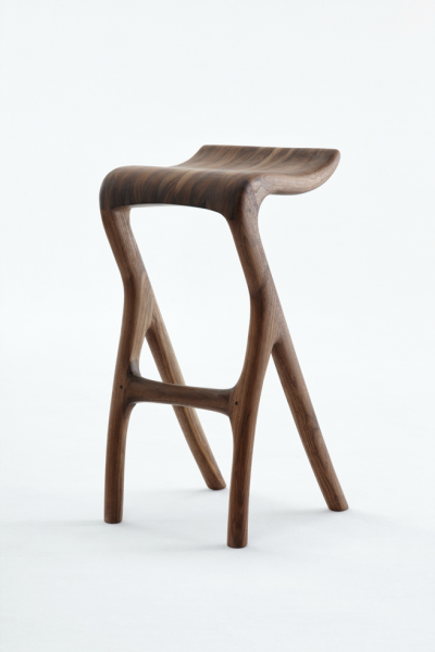 Meyer von Wielligh - Umthi bar stool in Walnut