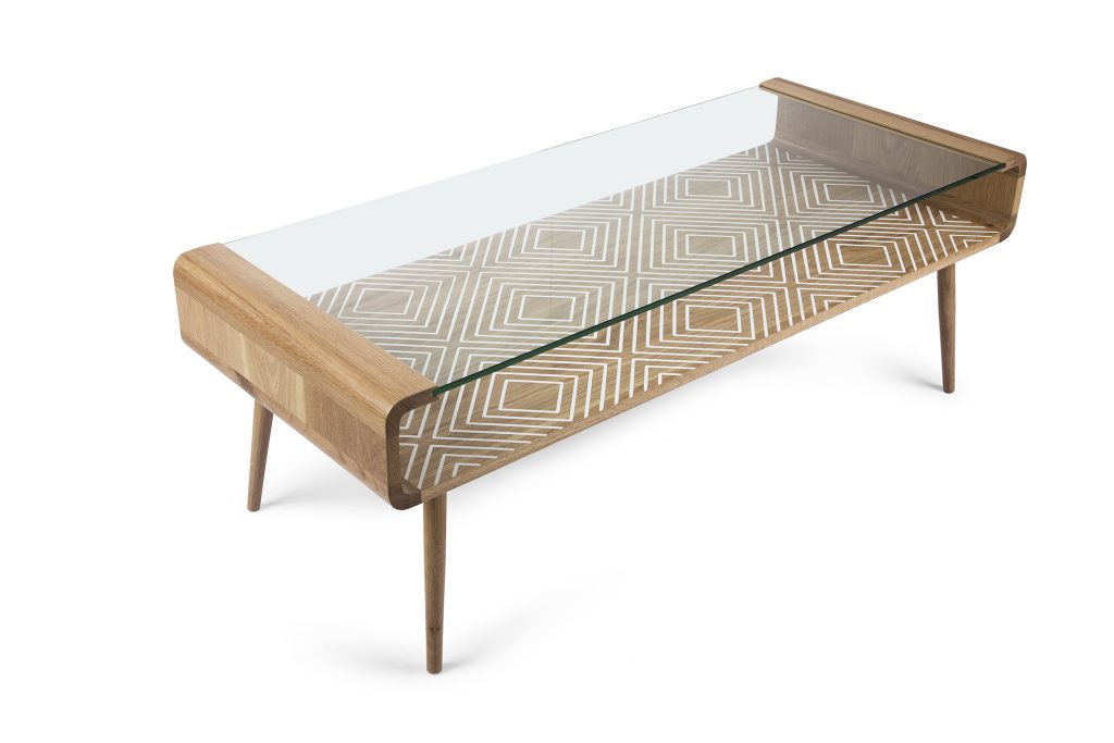 Saks Corner - Umuntu glass coffee table