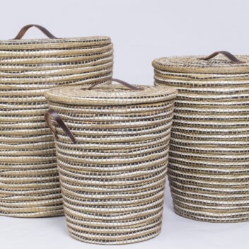 Crafts Villages - Jute Recycled Basket 1