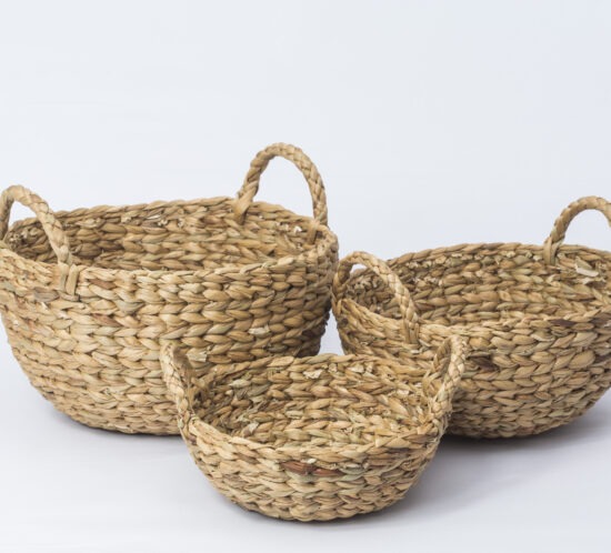 Crafts Villages - Water Hyacinth Basket 2