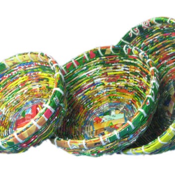 JNDP Crafts - Bowls Recycled Material