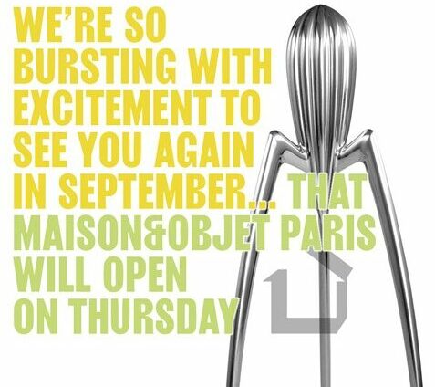 Maison et Objet Paris 9-13 September 2021