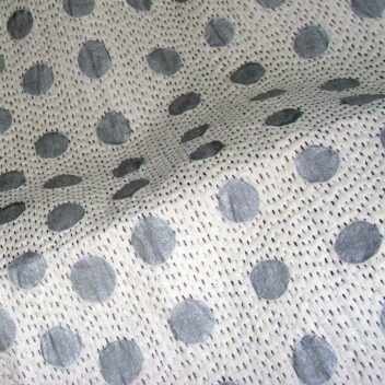 Artefact - Small Silver Dot Paint & Kantha