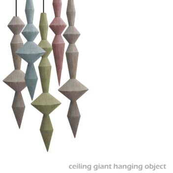 Ceiling Giant Hanging Object