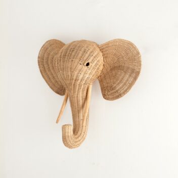 Wisanka - Elephant Head Wall Decoration