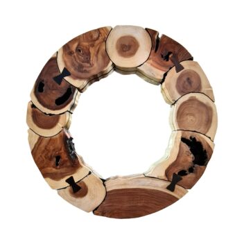 Sentana Art Wood - Ribbon Mirror 1