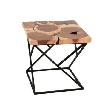 Sentana Art Wood - Ribbon Side Table